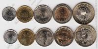 арт66 Колумбия набор 5 монет 2012-13г. UNC