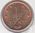 арт429 Нидерландские Антилы 1 цент 1975г. КМ#8 UNC 