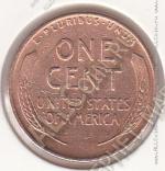 27-142 США 1 цент 1945г. КМ # А 132 D  латунь 3,11гр. 19мм