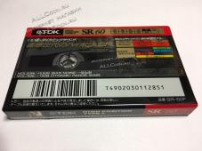 Аудио Кассета TDK SR 60 TIPE II 1994 год.  / Японский рынок / - Аудио Кассета TDK SR 60 TIPE II 1994 год.  / Японский рынок /