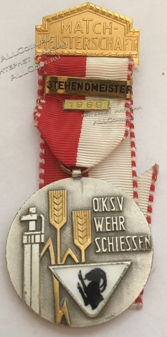 #141 Швейцария спорт Медаль Знаки 