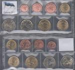 Эстония набор Евро 8 монет 2011г.