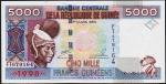 Гвинея 5000 сили 1998г. Р.38 UNC