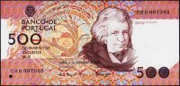 Банкнота Португалия 500 эскудо 1993 года. P.180f(1) - UNC
