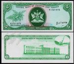 Тринидад и Тобаго 5 долларов 1964г. Р.31в -  UNC