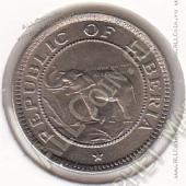 10-163 Либерия 1/2 цента 1941г КМ # 10а UNC медно-никелевая - 10-163 Либерия 1/2 цента 1941г КМ # 10а UNC медно-никелевая