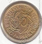 21-6 Германия 10 рейхспфеннигов 1924г. КМ # 40 Е алюминий-бронза 4,05гр. 21мм