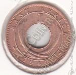 28-99 Восточная Африка 1 цент 1942г. КМ # 29 бронза 1,95гр.