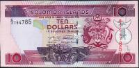 Соломоновы острова 10 долларов 2006(08г.) P.27в - UNC
