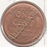 27-144 США 1 цент 1941г. КМ # 132  бронза 3,11гр. 19мм