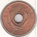 35-118 Восточная Африка 5 центов 1963г. КМ # 37 UNC бронза 5,77гр. 