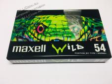 Аудио Кассета MAXELL WILD 54 1992  год. / EUR / - Аудио Кассета MAXELL WILD 54 1992  год. / EUR /