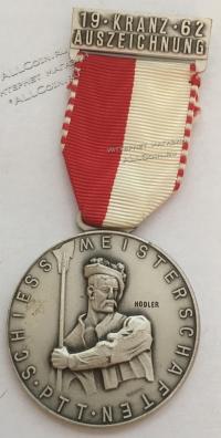 #142 Швейцария спорт Медаль Знаки