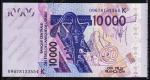 Сенегал (Зап. Африка) 10.000 фр. 2003(07)г. P.718Ke - UNC