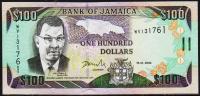Ямайка 100 долларов 2004г. P.80d - UNC