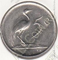 20-151 Южная Африка 5 центов 1983г. КМ # 84 никель 2,5гр. 17,35мм