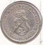 33-50 Болгария 20 стотинки 1906г. КМ # 26 медно-никелевая  5,0гр. 