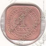 35-46 Малайя 1 цент 1945г. КМ # 6 бронза 4,3гр. 20мм