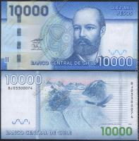 Чили 10.000 песо 2009г. P.164  UNC 