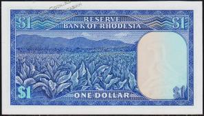 Родезия 1 доллар 1979г. Р.38а - UNC - Родезия 1 доллар 1979г. Р.38а - UNC