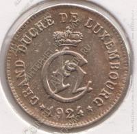 4-175 Люксембург 10 сентим 1924г. KM# 34 медно-никелевая