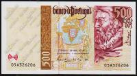 Португалия 500 эскудо 1997г. P.187а(2) - UNC