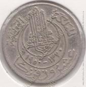6-17 Тунис 20 франков AH1370/1950(a)г. KM# 274 медно-никелевая  - 6-17 Тунис 20 франков AH1370/1950(a)г. KM# 274 медно-никелевая 