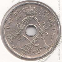 30-104 Бельгия 25 сентим 1929г. КМ # 69 медно-никелевая 6,5гр 26мм (ен)