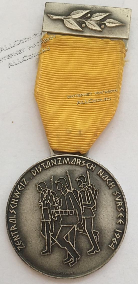 #144 Швейцария спорт Медаль Знаки 