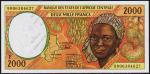 Центрально Африканская Республика 2000 франков. 1999г. P.303Ff - UNC