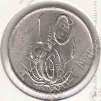 20-149 Южная Африка 10 цент 1973г. КМ # 85 никель 4,0гр. 20,7мм