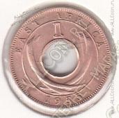 25-84 Восточная Африка 1 цент 1955г. КМ # 35 бронза 2,0гр. 20мм - 25-84 Восточная Африка 1 цент 1955г. КМ # 35 бронза 2,0гр. 20мм