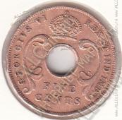 30-16 Восточная Африка 5 центов 1942г. КМ # 25.2 бронза 5,67гр. - 30-16 Восточная Африка 5 центов 1942г. КМ # 25.2 бронза 5,67гр.