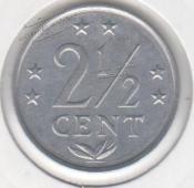 Нидерландские Антилы 2-1/2 цента 1983г. КМ#9а UNC Алюминий 1,2гр. 23,5мм. (арт497) - Нидерландские Антилы 2-1/2 цента 1983г. КМ#9а UNC Алюминий 1,2гр. 23,5мм. (арт497)