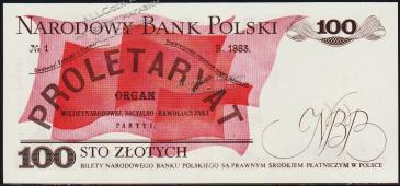 Польша 100 злотых 1976г. P.143в - UNC - Польша 100 злотых 1976г. P.143в - UNC