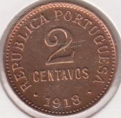 26-101 Португалия 2 сентаво 1918г. - 26-101 Португалия 2 сентаво 1918г.