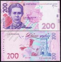 Украина 200 гривен 2007г. P.123а - UNC