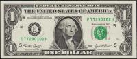 США 1 доллар 2003г. Р.515a - UNC "Е" Е-Н