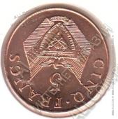 3-113 Руанда 5 франков 1987 г. KM# 13 UNC Бронза 5,0 гр. 26,0 мм. - 3-113 Руанда 5 франков 1987 г. KM# 13 UNC Бронза 5,0 гр. 26,0 мм.