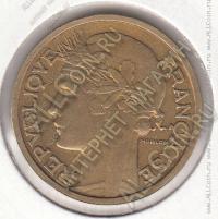 19-101 Франция 2 франка 1936г. КМ # 886 алюминий-бронза 8,0гр. 27мм