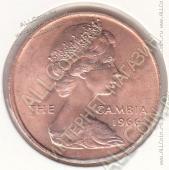 33-143 Гамбия 1 пенни 1966г. КМ # 1 бронза 25,5мм - 33-143 Гамбия 1 пенни 1966г. КМ # 1 бронза 25,5мм