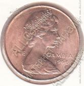 33-144 Гамбия 1 пенни 1966г. КМ # 1 бронза 25,5мм - 33-144 Гамбия 1 пенни 1966г. КМ # 1 бронза 25,5мм