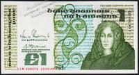 Ирландия Республика 1 фунт 15.02.1989г. P.70d - АUNC