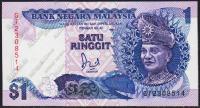 Малайзия 1 ринггит 1989г. Р.27в - UNC