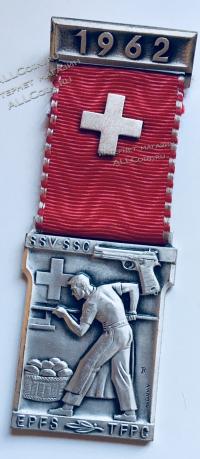 #046 Швейцария спорт Медаль Знаки