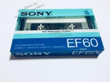 Аудио Кассета SONY EF 60 1985 год. / Япония / - Аудио Кассета SONY EF 60 1985 год. / Япония /