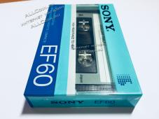 Аудио Кассета SONY EF 60 1985 год. / Япония / - Аудио Кассета SONY EF 60 1985 год. / Япония /