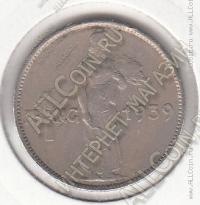 16-63 Люксембург 1 франк 1939г. КМ # 44 медно-никелевая 6,5гр. 24мм