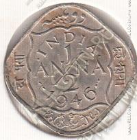 26-165 Индия 1/2 анна 1946г. медно-никелевая