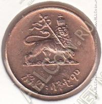 31-85 Эфиопия 1 цент 1943-44г. КМ # 32 медь 17мм